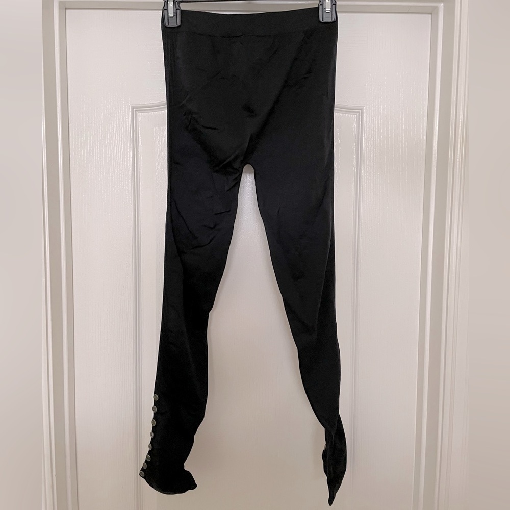 Nicole by Nicole Miller stretch leggings size Medium- black NWT